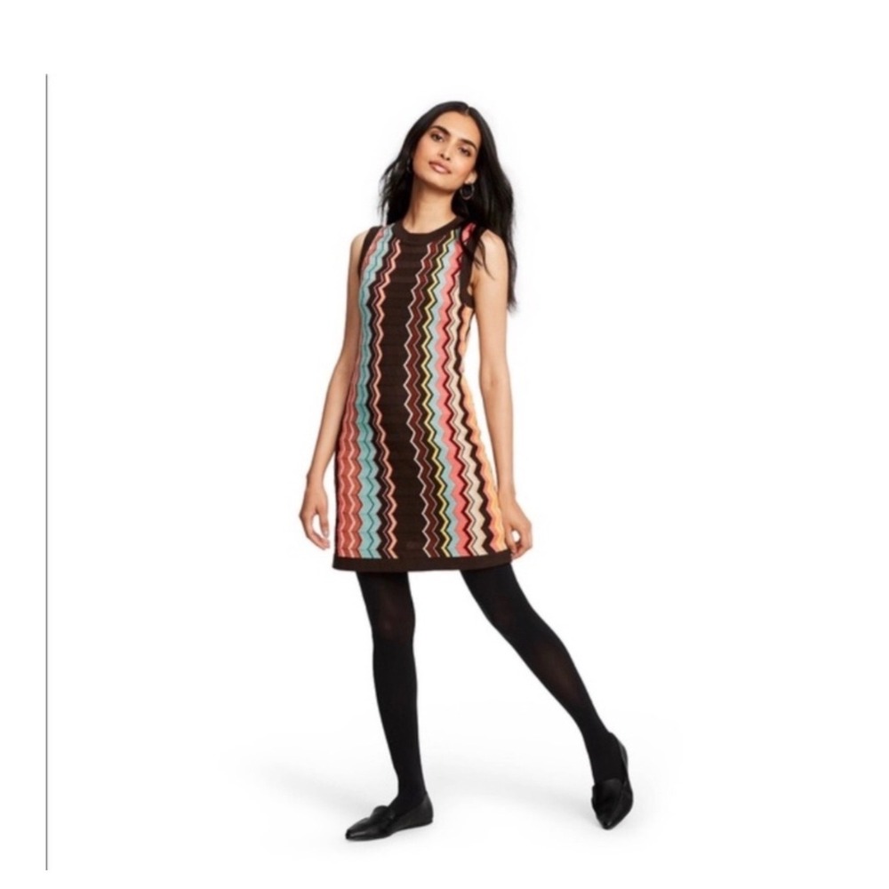 Missoni for Target 20th Anniversary Zig Zag Knit Sweater Dress XS